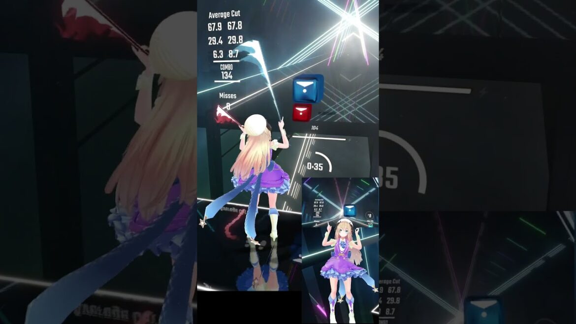 BeatSaber[New Game - AliA -「神は遊戯に飢えている。」OP(Expert+)]