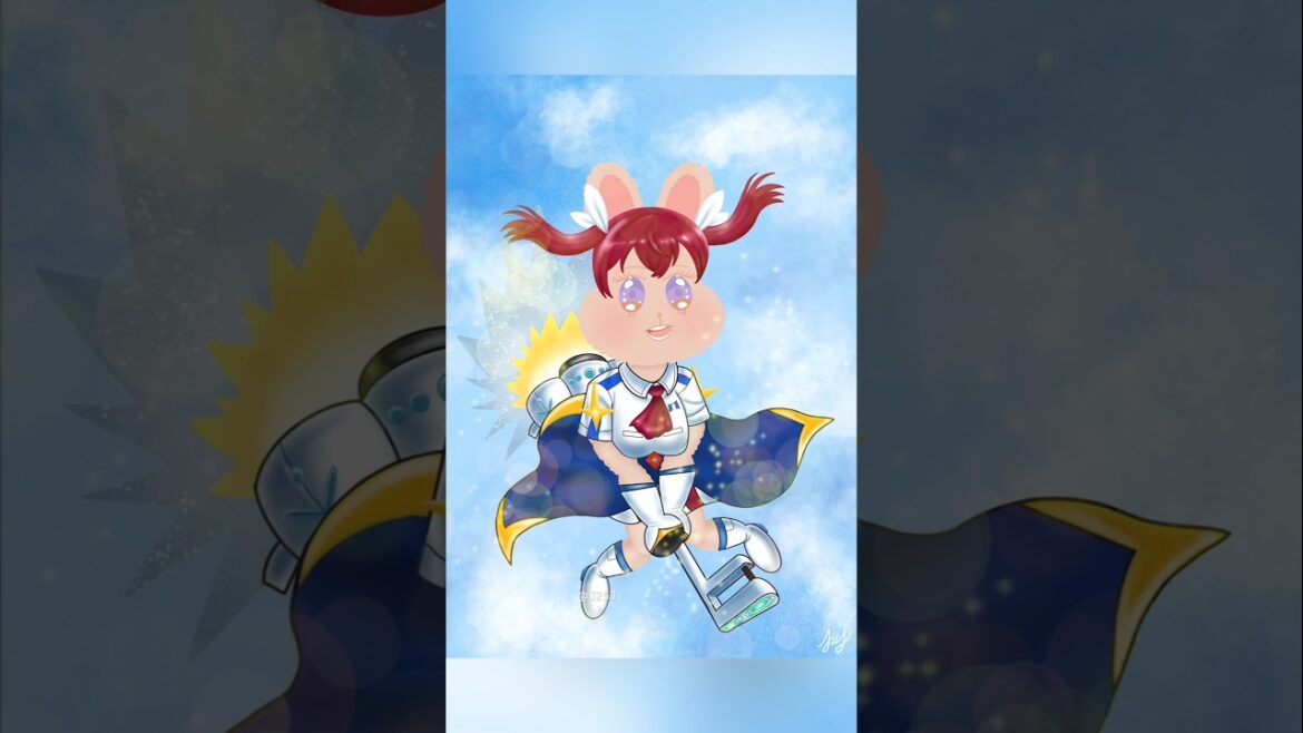 Bunny no.25J : Kana Sakuragi  (株式会社マジルミエ) [FANART] #shorts #fanart #art #การ์ตูน #anime #digitalart