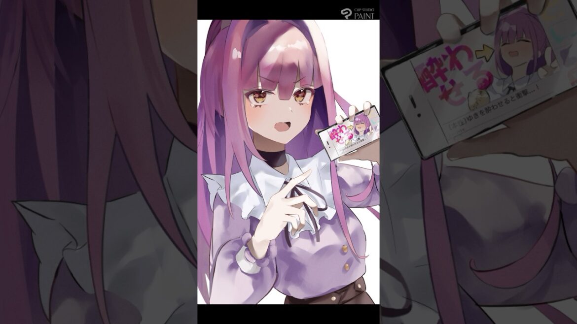 ゆき イラストメイキング #イラストメイキング #真夜中ぱんチ