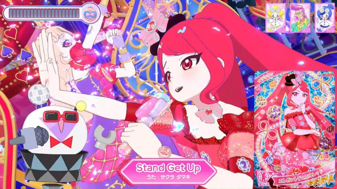 【ゲーム動画】ひみつのアイプリ💗エレガントジュエルレッド💎サクラちゃん🌸