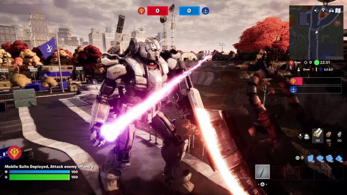 『機動戦士ガンダム 復讐のレクイエム』『GUNDAM: REQUIEM FOR VENGEANCE 』がフォートナイトにて無料配信開始。UE5製アニメのアセットを活用   #Fortnite