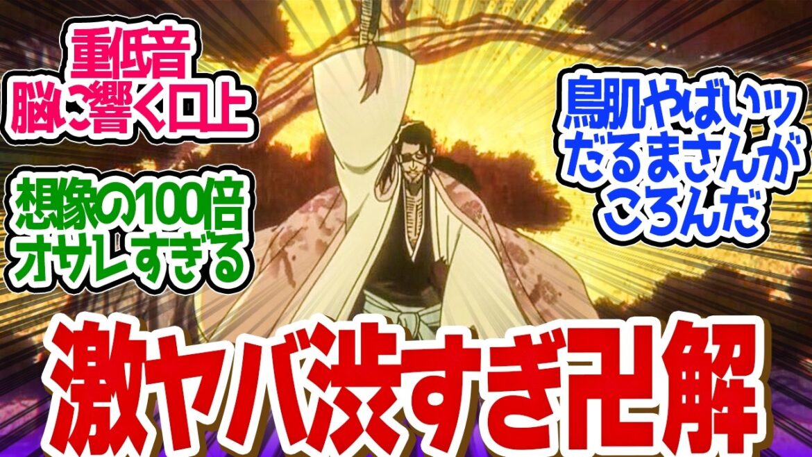 【 BLEACH 35話 】初披露!領域展開を超える京楽春水のオサレ卍解!第35話の読者の反応集【 アニメ BLEACH 千年血戦篇-相剋譚- 】 【 BLEACH 35話 】初披露!領域展開を超える京楽春水のオサレ卍解!第35話の読者の反応集【 アニメ BLEACH 千年血戦篇-相剋譚- 】