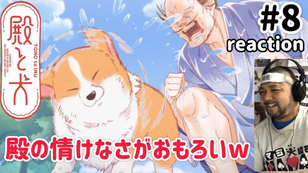 殿と犬 8話 リアクション 【殿の情けなさがごっつおもろいwww】 TONO to INU ep8 reaction 同時視聴 反応 #殿と犬