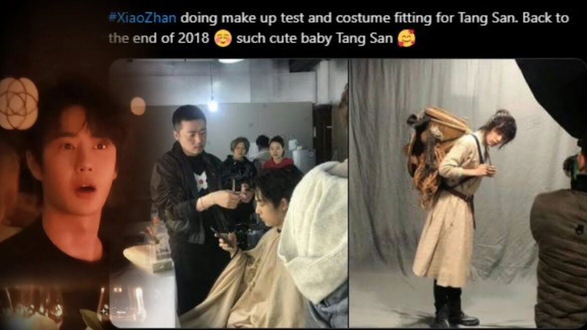 肖战的唐三造型曝光。王一博未现身:让粉丝一场“空等”。 #XiaoZhan#WangYibo#XiaoZhanWangYibo 肖战的唐三造型曝光。王一博未现身:让粉丝一场“空等”。 #XiaoZhan#WangYibo#XiaoZhanWangYibo