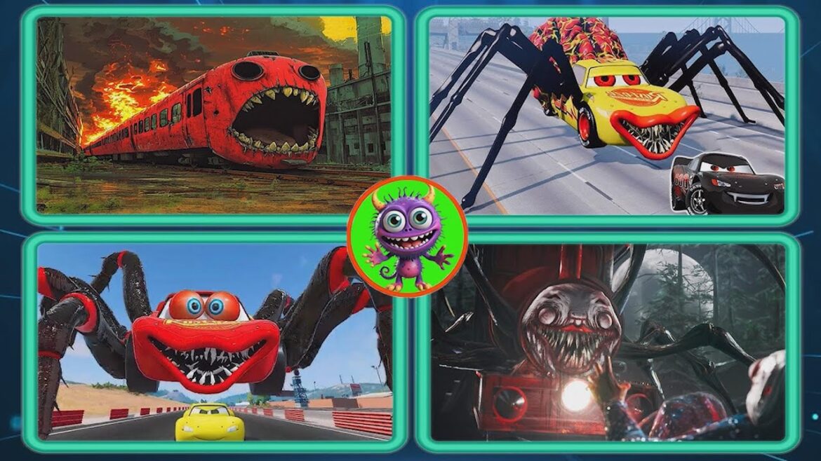 Car Eater ๐ McQueen Eater ๐ Train Eater Monster ๐ Choo Choo Charles  โ Coffin Dance Meme Cover! Car Eater ๐ McQueen Eater ๐ Train Eater Monster ๐ Choo Choo Charles  - Coffin Dance Meme Cover!