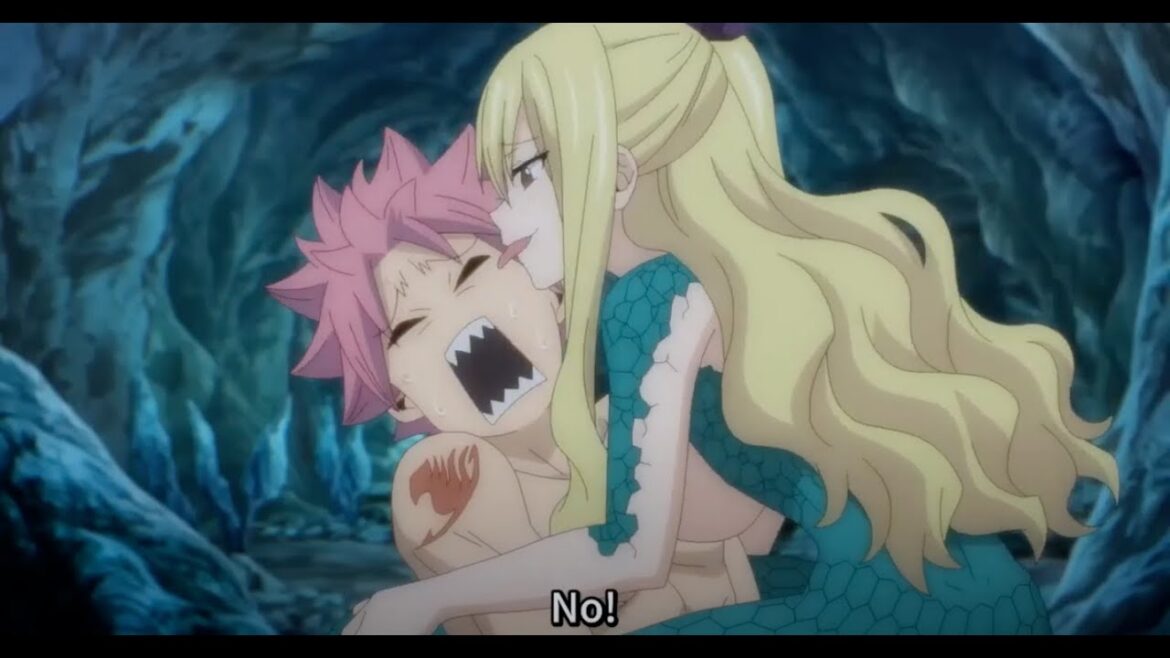 {Fairy Tail 100 Years Quest} Snake Lucy Vs Natsu