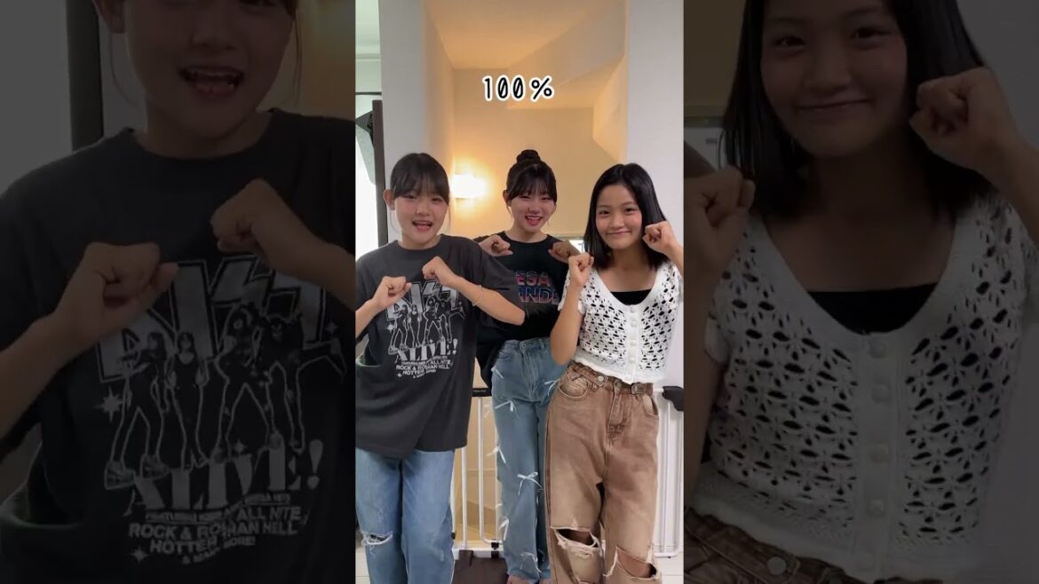 【踊ってみた】しかのこのこのここしたんたんでパーセントチャレンジやってみた!#Shorts 【踊ってみた】しかのこのこのここしたんたんでパーセントチャレンジやってみた!#Shorts