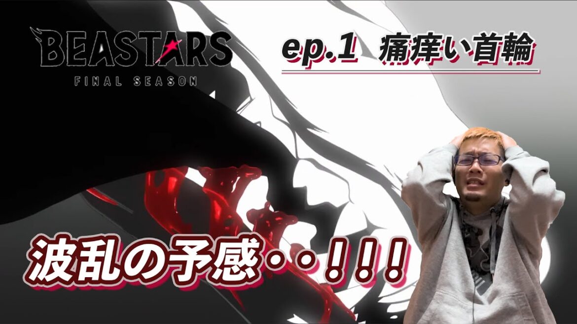【同時視聴】BEASTARS final season part 1 episode 1 リアクション【ビースターズ】#同時視聴 #beastars #animereaction