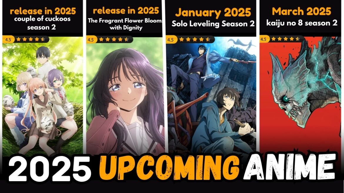 24 Must-Watch Anime Coming in 2025 🔥 | Your Ultimate Preview!