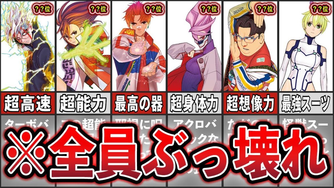 オカルンパーティーが最強すぎる!化物級メンバーまとめ&強さランキングTOP10【ダンダダン解説】 オカルンパーティーが最強すぎる!化物級メンバーまとめ&強さランキングTOP10【ダンダダン解説】