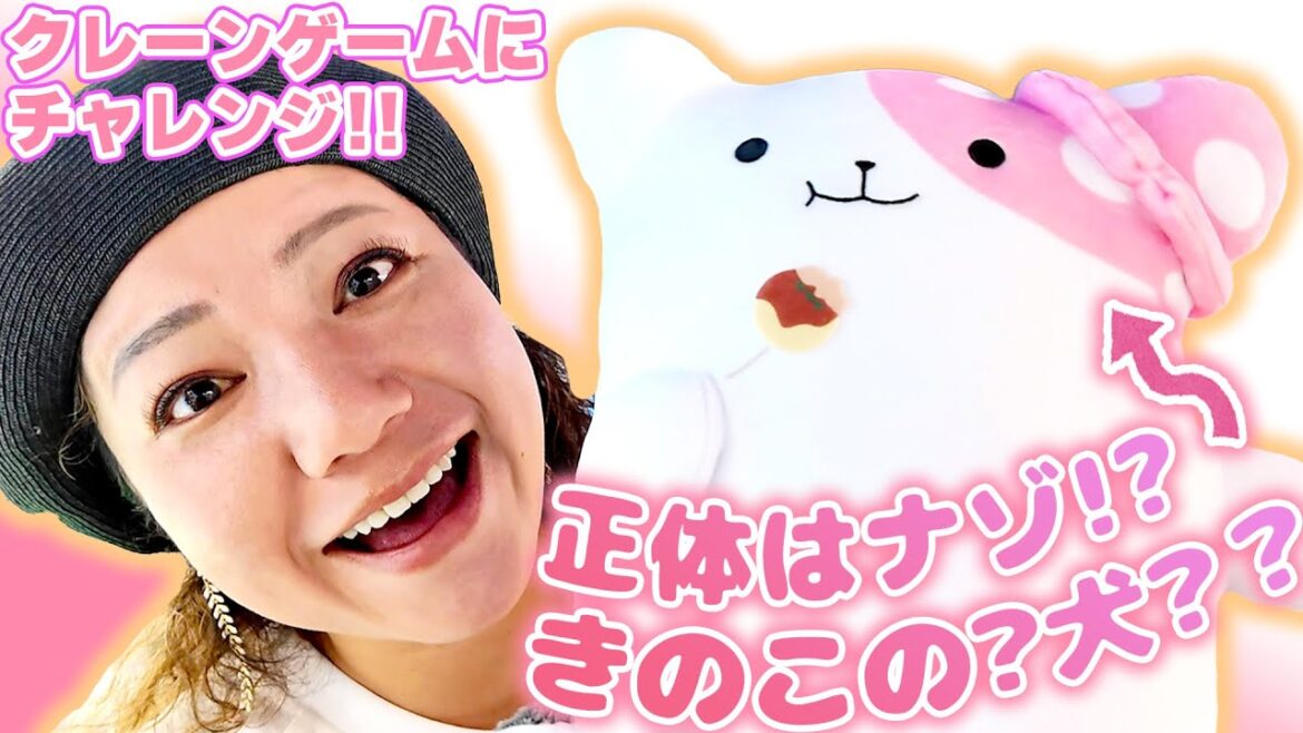 【クレーンゲーム】きのこの…？…犬？