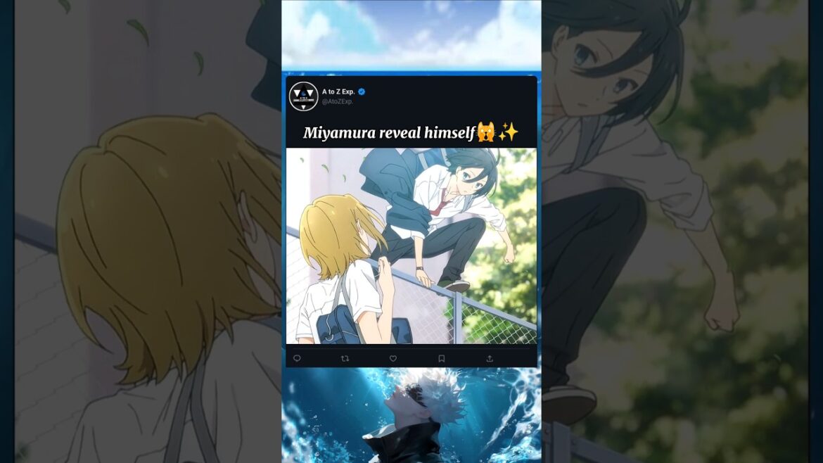 Miyamura reveal himself 🙀✨//#anime #shorts #watchmojo Miyamura reveal himself 🙀✨//#anime #shorts #watchmojo