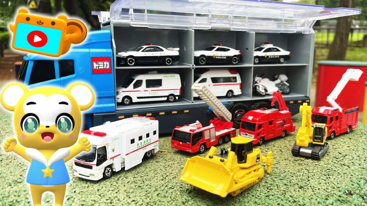【はたらくくるま】【おもちゃ】おかたづけコンボイかくれんぼ!トミカ★車★ショベルカー★パトカー★救急車★消防車★コンクリートミキサーシャ★乗り物 いっぱい 子供向け知育動画★赤ちゃん喜ぶアニメ 【はたらくくるま】【おもちゃ】おかたづけコンボイかくれんぼ!トミカ★車★ショベルカー★パトカー★救急車★消防車★コンクリートミキサーシャ★乗り物 いっぱい 子供向け知育動画★赤ちゃん喜ぶアニメ