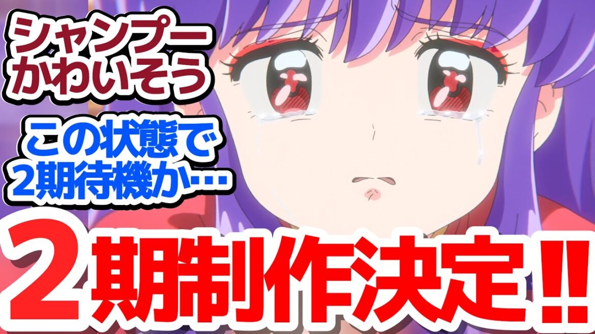 【令和らんま最終回】涙のシャンプー編完結！そしてこのまま2期へと続きます！『らんま1/2』第12話反応集＆個人的感想【反応/感想/アニメ/X/考察】