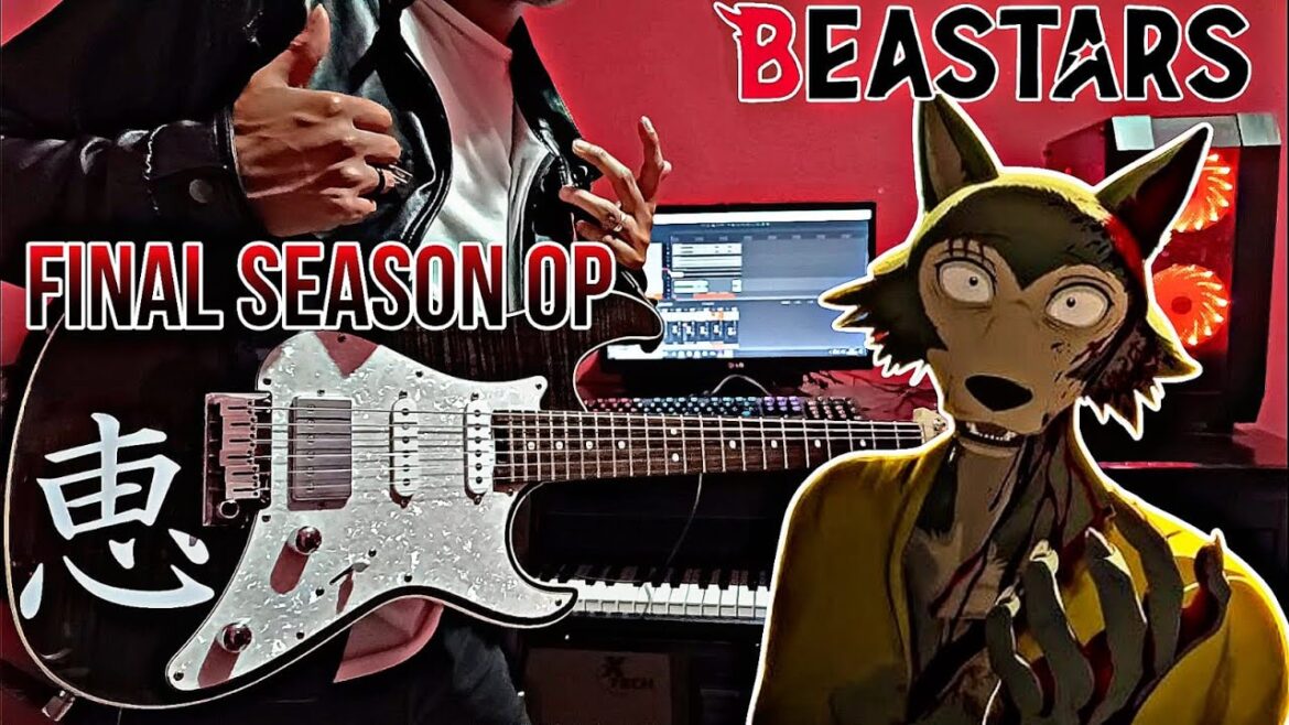 BEASTARS Final Season OPENING GUITAR COVER 神前 暁/ issei「Into the world」  Part1ノンクレジットOP アニメ Op 3