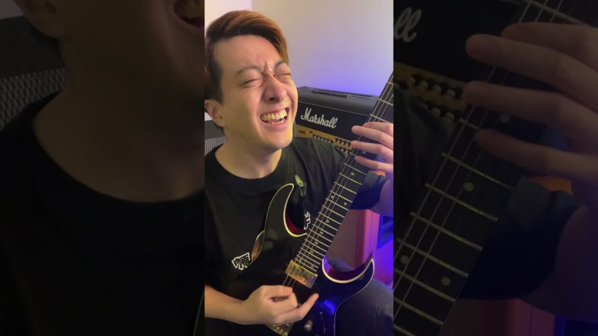 「しかのこのこのここしたんたん」のレコーディングに参加したメタルギタリスト #Shorts