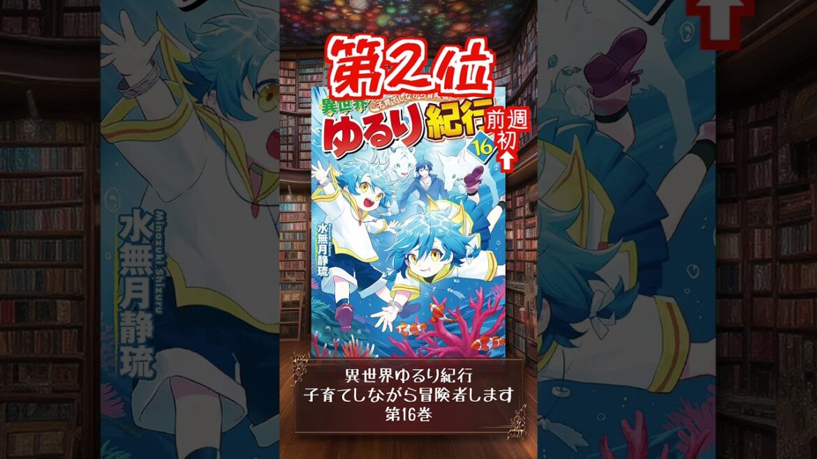 【ラノベ】本屋さんが売った異世界小説ランキング 6月第4週版【新文芸】 #shorts  #ラノベ #異世界 #ランキング #小説家になろう