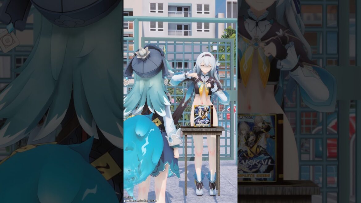[Honkai Star Rail] しかのこのこのここしたんたん | Firefly, Huohuo, Clara [MMD]