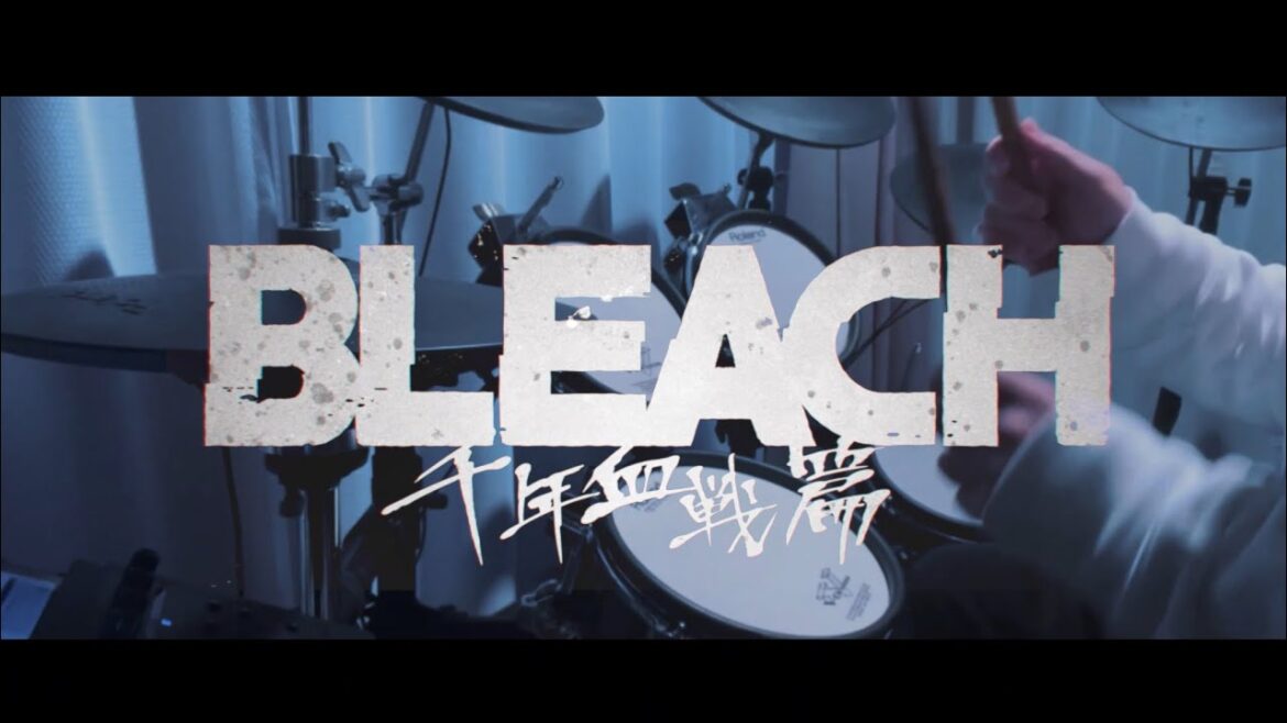 【BLEACH 千年血戦篇-相剋譚-ED】水槽 - 「MONOCHROME」 ドラム叩いてみた (Drum cover)