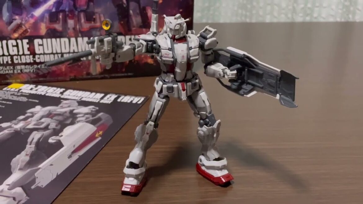 HG ガンダムEXを作ってみた！【機動戦士ガンダム 復讐のレクイエム】【ガンプラ1箱目】