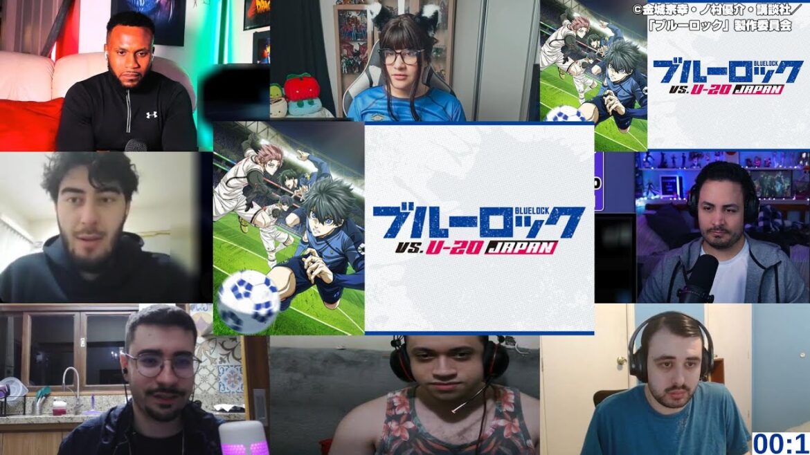 【海外の反応】ブルーロック VS. U-20 JAPAN 37話 Blue Lock Season 2 Episode 37 Reaction Mashup