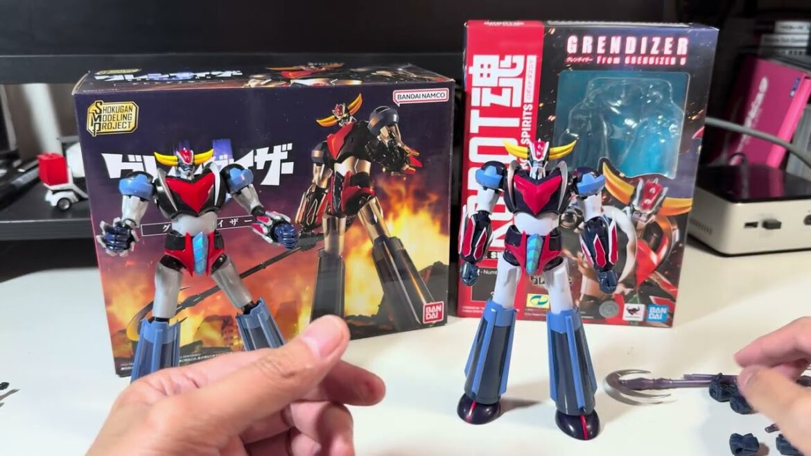 巨靈神 Grendizer U SMP vs Robot魂 玩後感