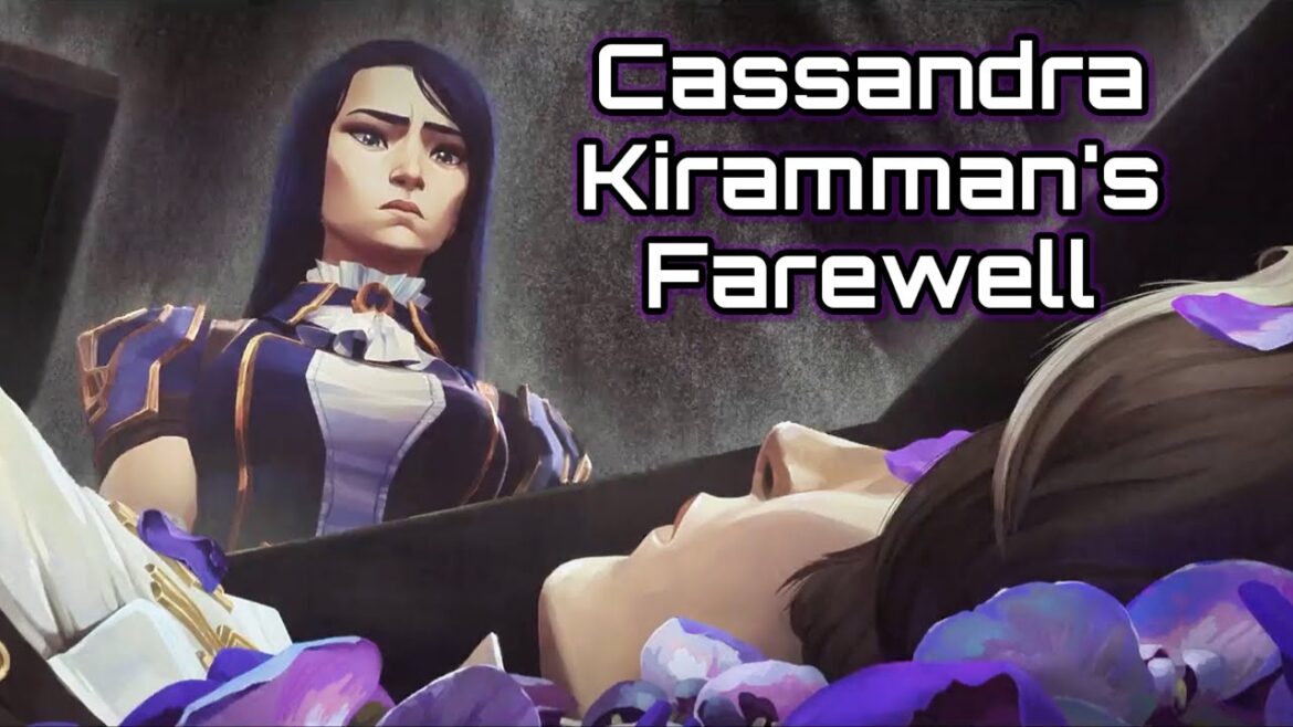 Caitlyn's Mum Cassandra's Funeral Scene | Arcane Season 2 Episode 1