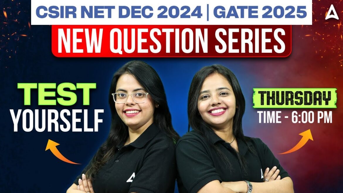 CSIR NET Dec 2024 & GATE 2025 | Life Science | Master the New Question Series for Success! CSIR NET Dec 2024 & GATE 2025 | Life Science | Master the New Question Series for Success!