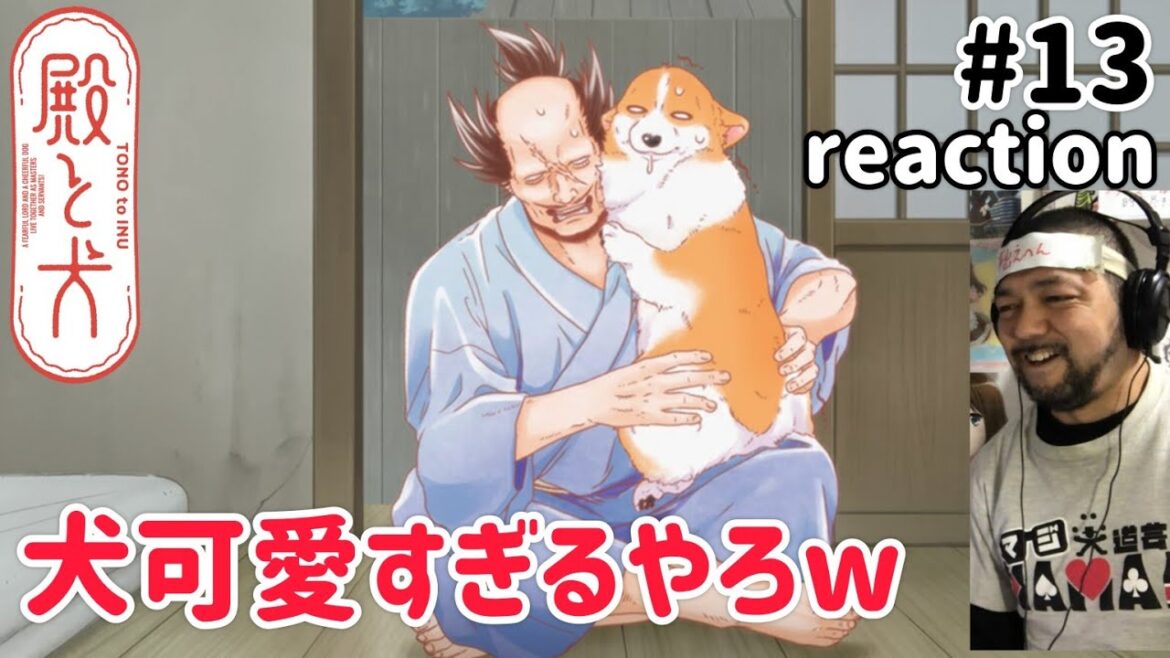 殿と犬 13話 リアクション 【犬めっちゃ可愛いやんw】 TONO to INU ep13 reaction 同時視聴 反応 #殿と犬