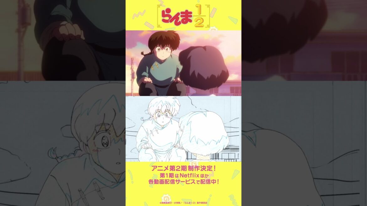 TVアニメ「らんま1/2」メイキング映像⑤／ Making of “Ranma1/2” vol.５ #shorts
