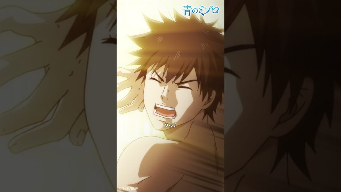 「うっ!これが将軍の御威光か!」/『青のミブロ』 第13話「同じ夢を描いて」より 「うっ!これが将軍の御威光か!」/『青のミブロ』 第13話「同じ夢を描いて」より