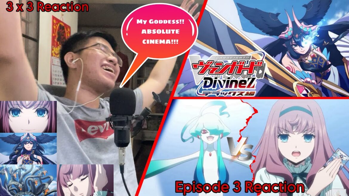 MIREI VS GUI | PEAK CINEMA | Cardfight!! Vanguard Divinez DELUXE Arc Episode 3 REACTION
