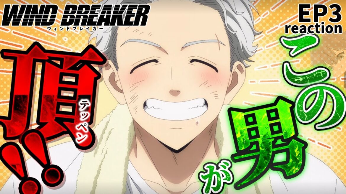 【WIND BREAKER】衝突と頂点 EP3【初見同時視聴/anime reaction】