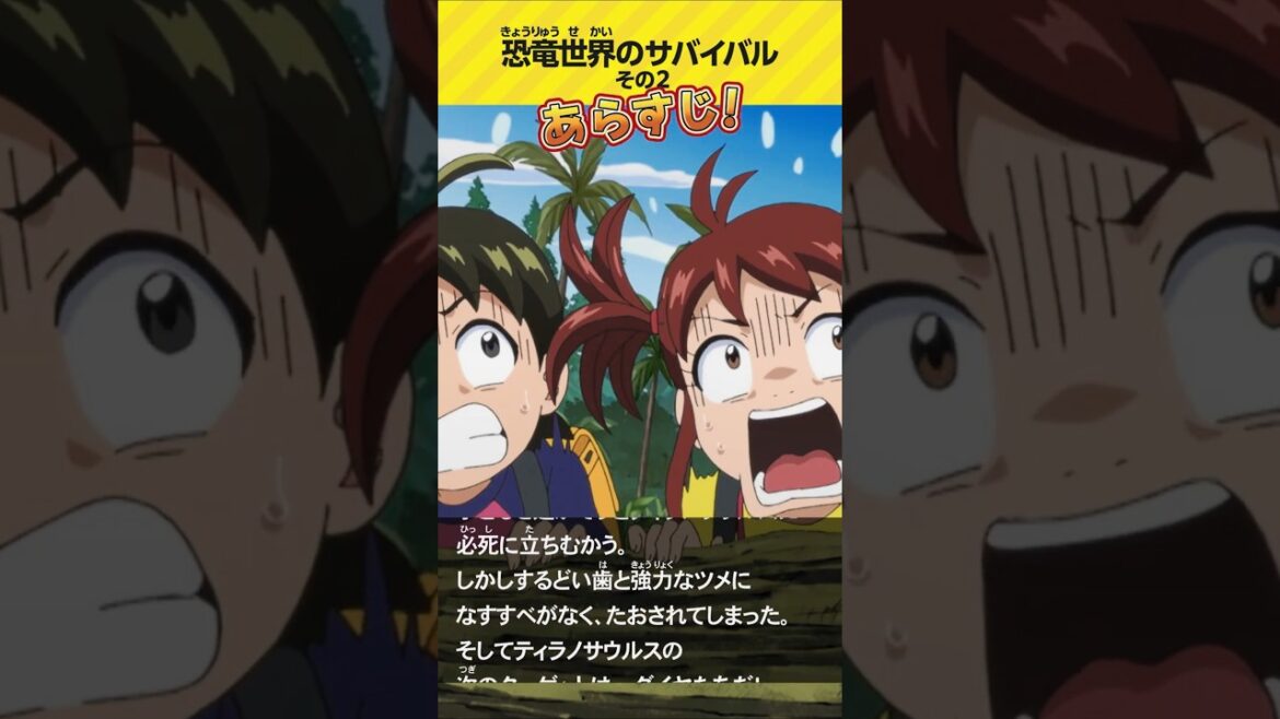 恐竜世界のサバイバル その２ / テレビアニメ「科学×冒険サバイバル！」