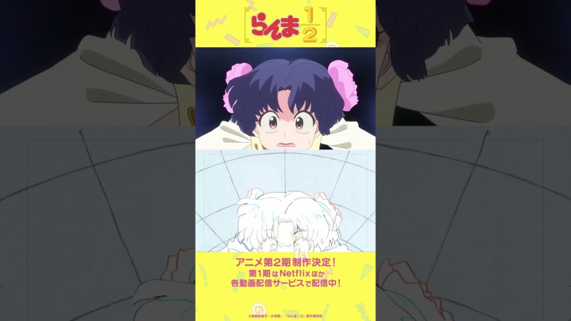 TVアニメ「らんま1/2」メイキング映像⑨／ Making of “Ranma1/2” vol.9 #shorts