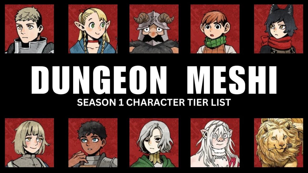 I RANKED ALL DUNGEON MESHI CHARACTERS