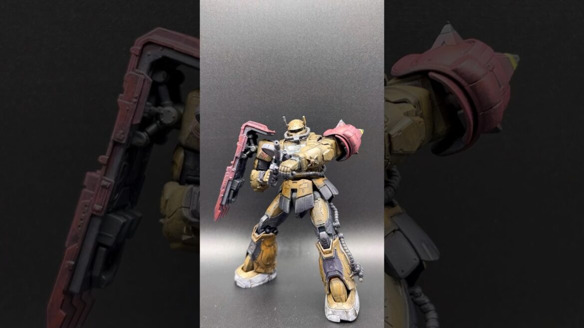 【積みプラ消化日記 #172】HG 1/144 ザクII F型 ソラリ機 (復讐のレクイエム)【ガンプラ】 【積みプラ消化日記 #172】HG 1/144 ザクII F型 ソラリ機 (復讐のレクイエム)【ガンプラ】