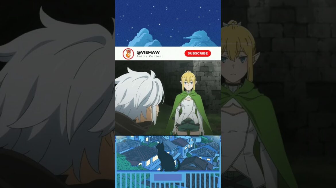 Ryuu's Confession | DanMachi S5 #danmachiseason5 #animeshorts #animeedit