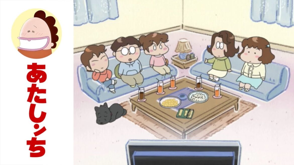 「みかん、おとまりっ」第601話 | あたしンち | [ENG sub]