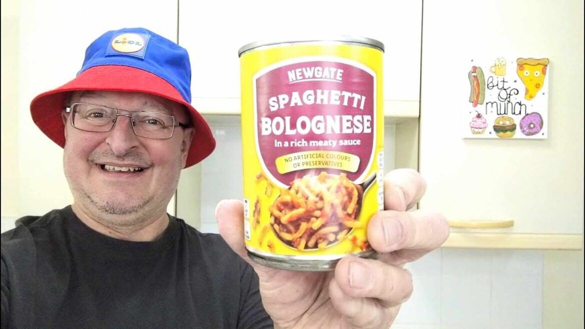 Lidl Newgate Spaghetti Bolognese ~ Canned / Tinned Food ~ Budget Food Review