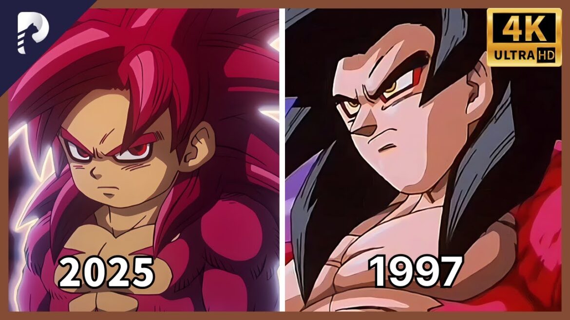 【4K】「ドラゴンボールDAIMA」VS「ドラゴンボールGT」！28年ぶりに、スーパーサイヤ人4が再登場！！