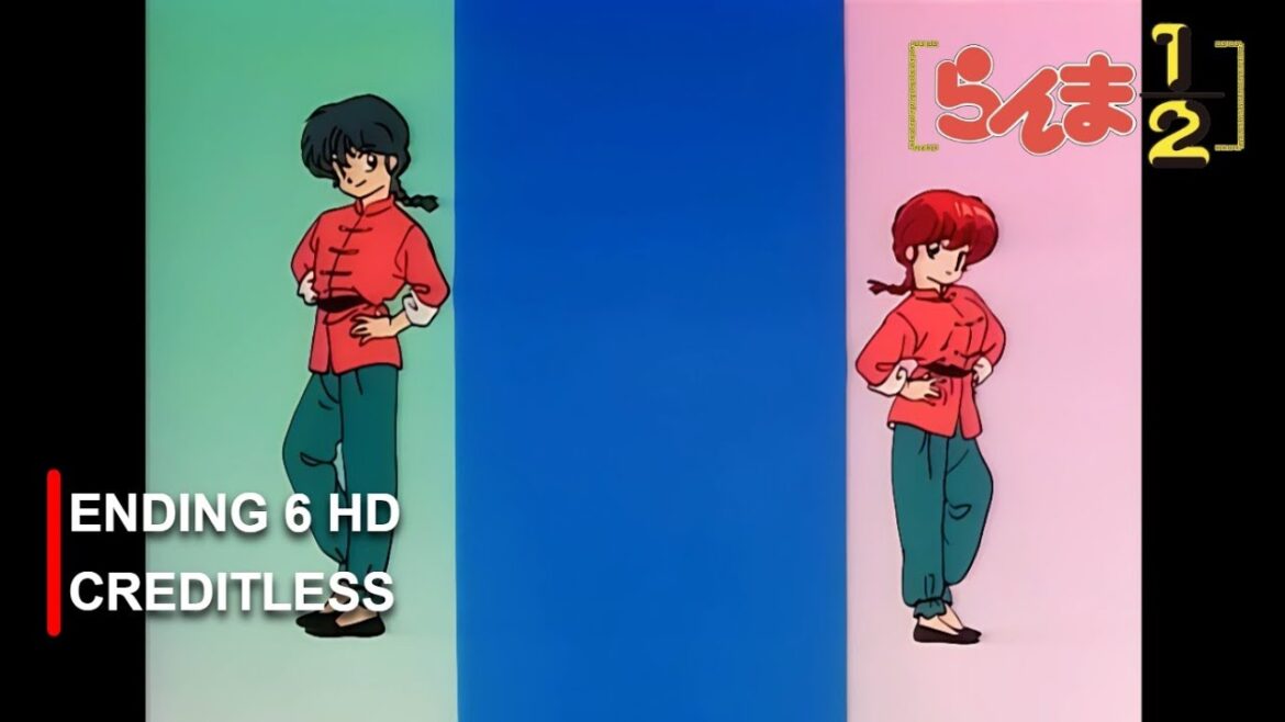 Ranma ½ Ending 6 Creditless  - Friends  - Mejorado con IA