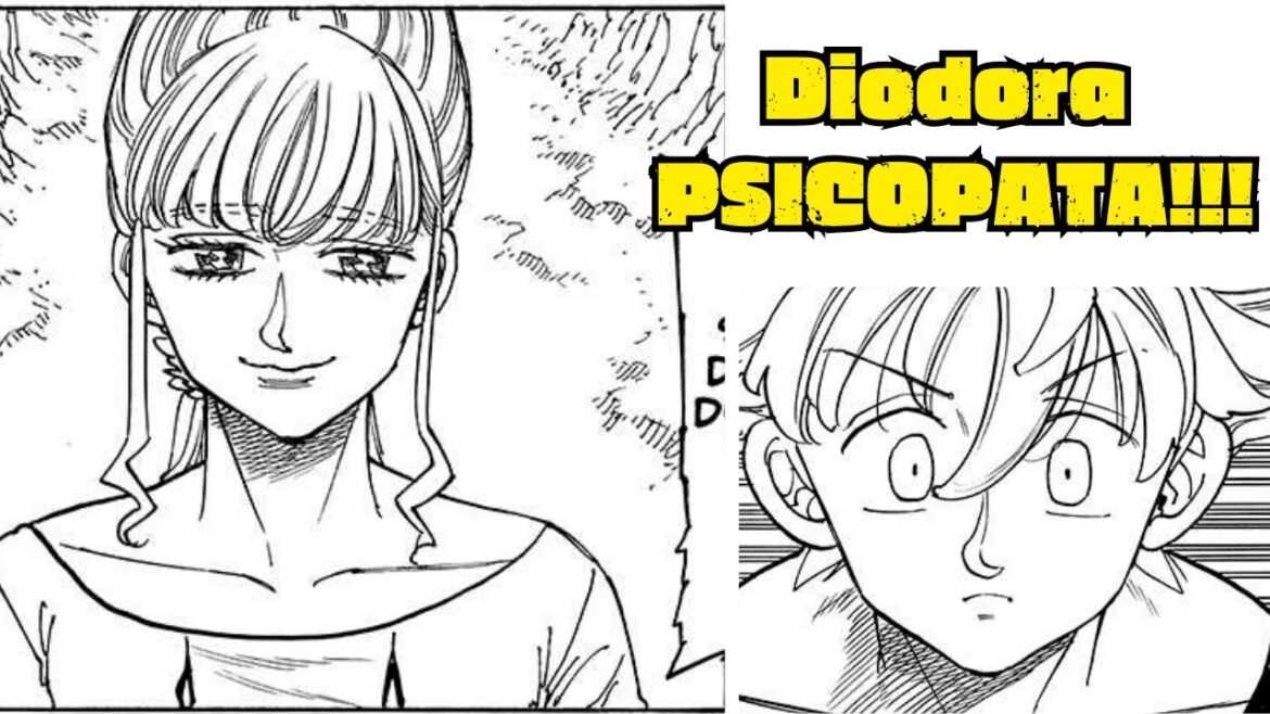 O DESPERTAR DE DIODORA!! Surge um novo GRANDE VILÃO!!! - Mokushiroku no Yonkishi 182 (REVIEW)