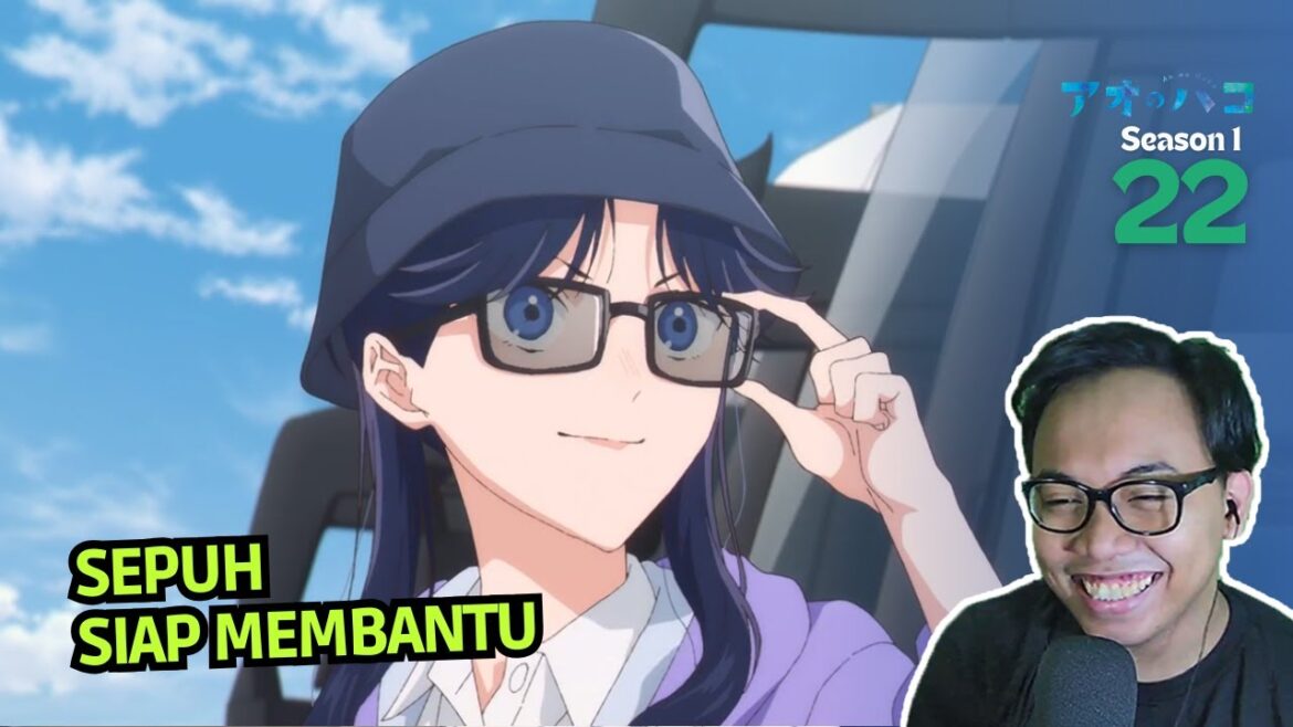 AYAME THE WINGWOMAN | Blue Box (Ao no Hako) EPISODE 22 REACTION INDONESIA