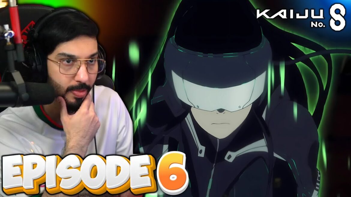 ردة فعل ناصر QG14 على انمي كايجو رقم 8 الحلقة 6 Kaiju No. 8 Ep 6 Reaction
