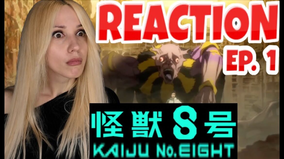 REACTION Kaiju No 8 EPISODE 1 怪獣8号 REACTION VIDEO Ep 1 REACTION Kaiju No 8 EPISODE 1 怪獣8号 REACTION VIDEO Ep 1