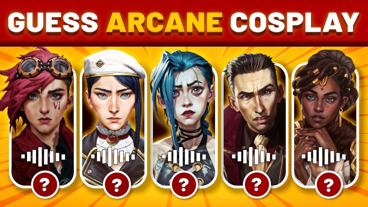 Guess the Arcane character by their cosplay - Arcane Season 2 | Arcane Quiz