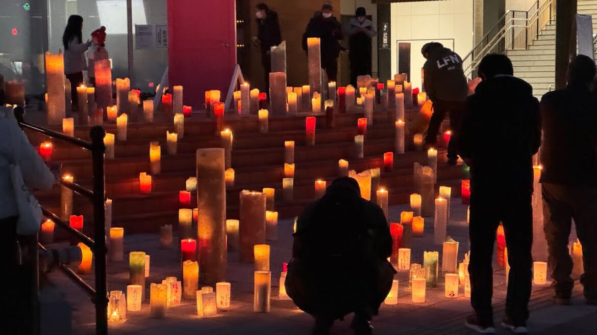 【ただいま、おかえり 双葉まちキャンドルナイト】3.10に双葉駅前でメッセージやキャンドルをともす