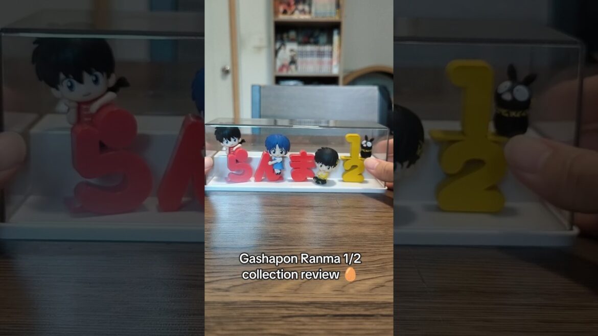 Gashapon Ranma 1/2 collection review