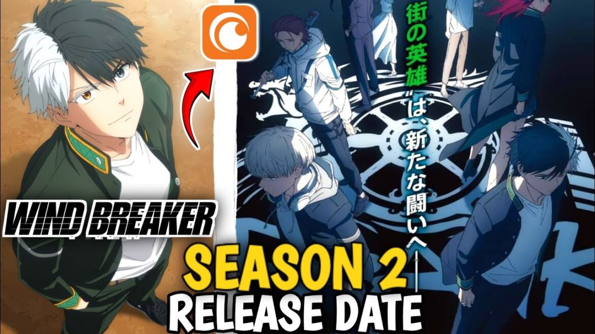 Wind Breaker Season 2 Release Date | Crunchyroll | Hindi dub | New Update